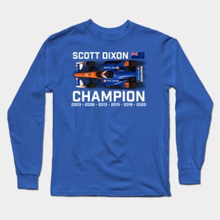 Scott Dixon Champion 2020 (white text) Long Sleeve T-Shirt